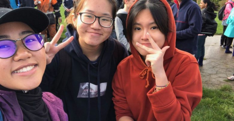 Waikato Uni students