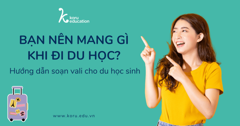 Bạn nên mang gì khi đi du học