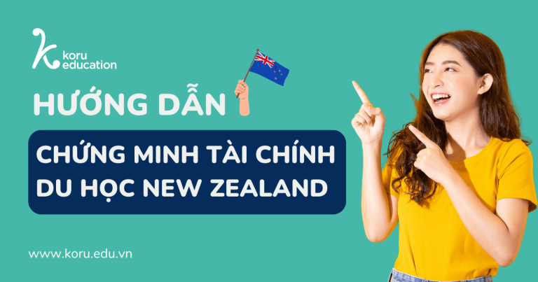 Chứng minh tài chính du học New Zealand