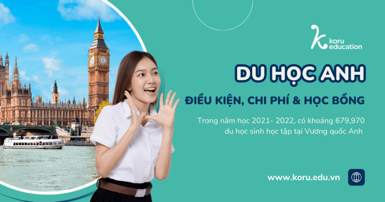 Du học Anh: Điều kiện, Chi phí, Học bổng