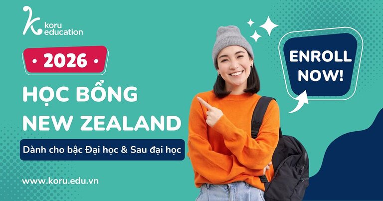 Học bổng New Zealand bậc đại học