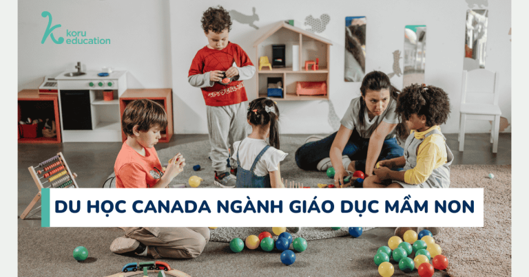 Du học Canada ngành giáo dục mầm non