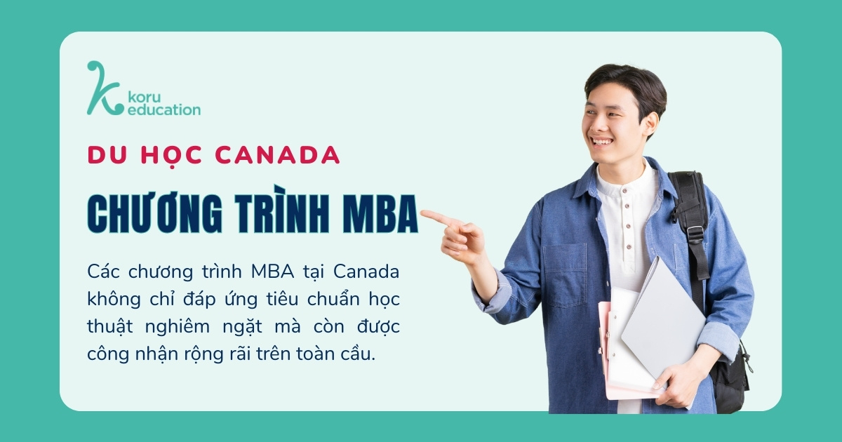 Du học Canada chương trình MBA