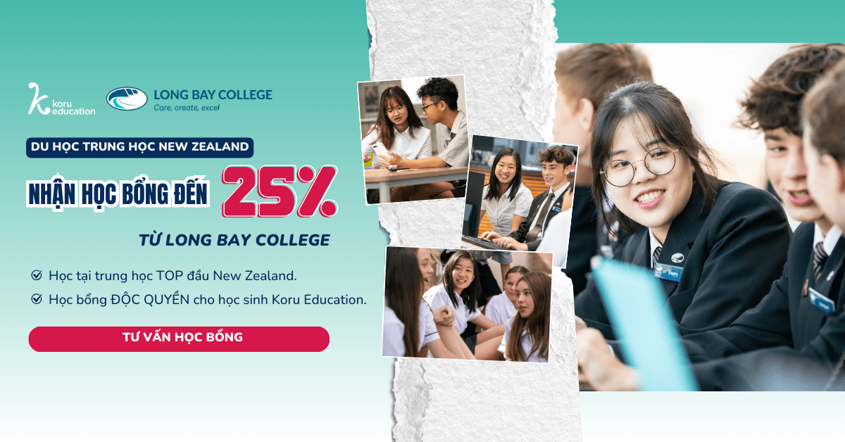 Học bổng trung học Long Bay College