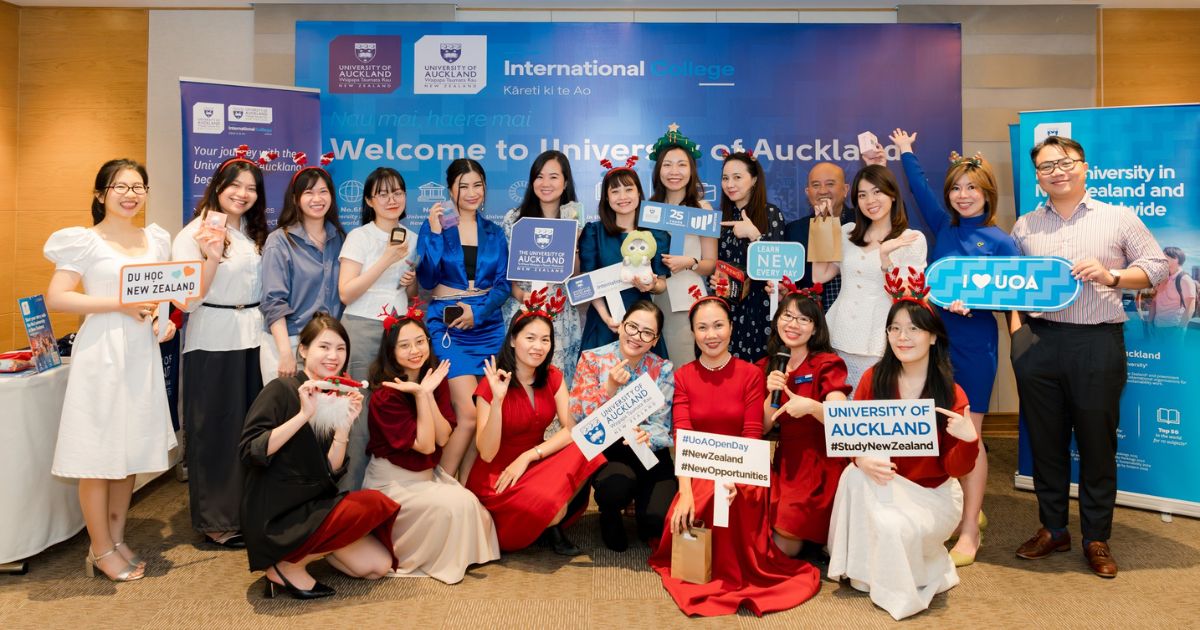 Đại diện Koru Education tham gia họp mặt với trường Đại học Auckland